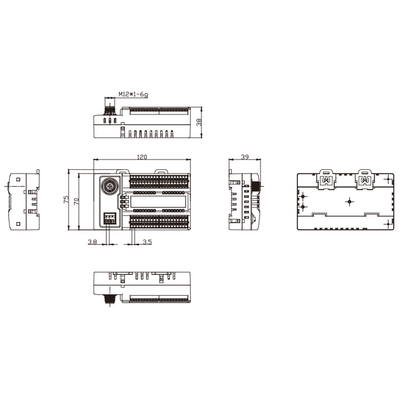 LKHA-08UA-TC ELCO IO-LINK SENSOR HUB, CLASS-A, IP 20 MODULE FOR DIN-RAIL MOUNT, 8-CHANNEL 16 BITS ANALOG INPUT/OUTPUT, 8 AI/AO, 4PIN TERM SUPPLY INTERFACE,